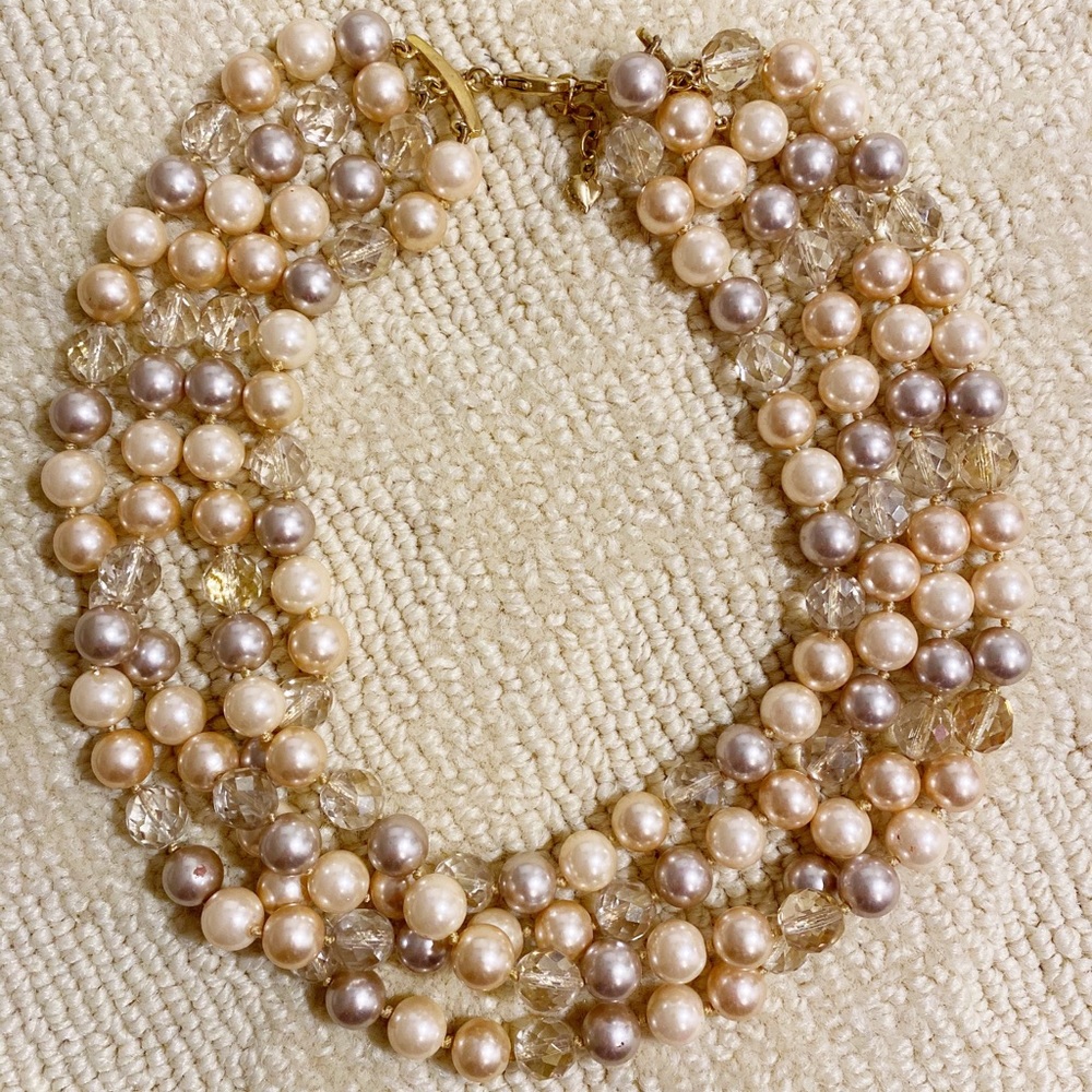 Carolee - Make Me Blush Twisted Torsade Necklace